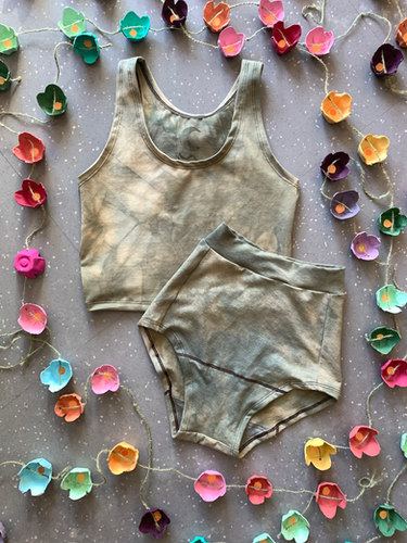 Star Gazer Matchy Set in Smokey Green | Moon Over Water