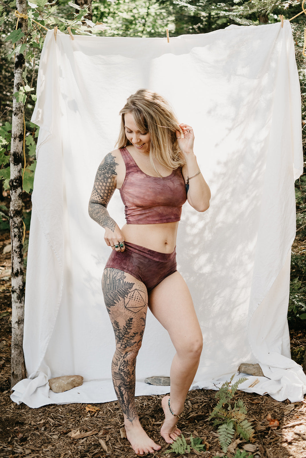 Star Gazer Matchy Set in Smokey Green image 3